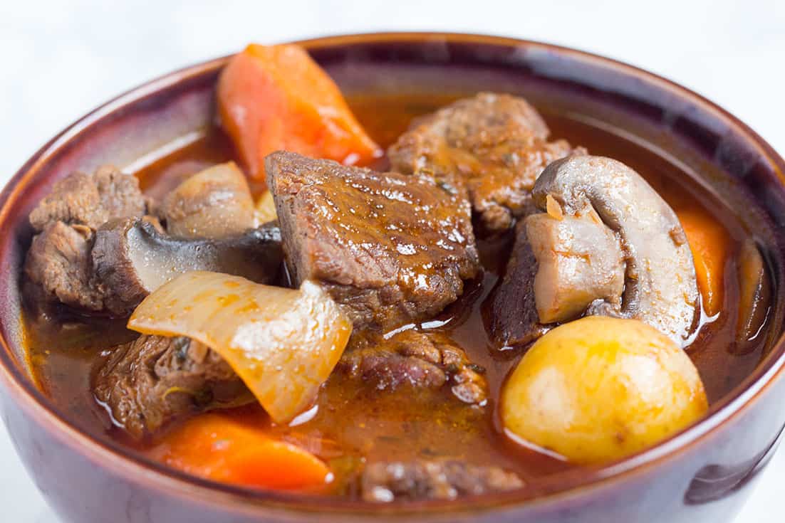 Pressure Cooker Beef Stew | The Foodie Eats