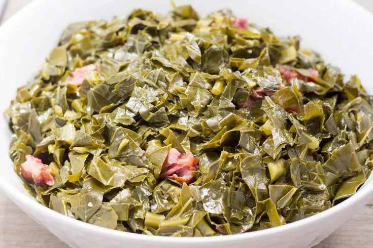 How long to cook pig tails in a pressure cooker Pressure Cooker Collard Greens Southern Style The Foodie Eats