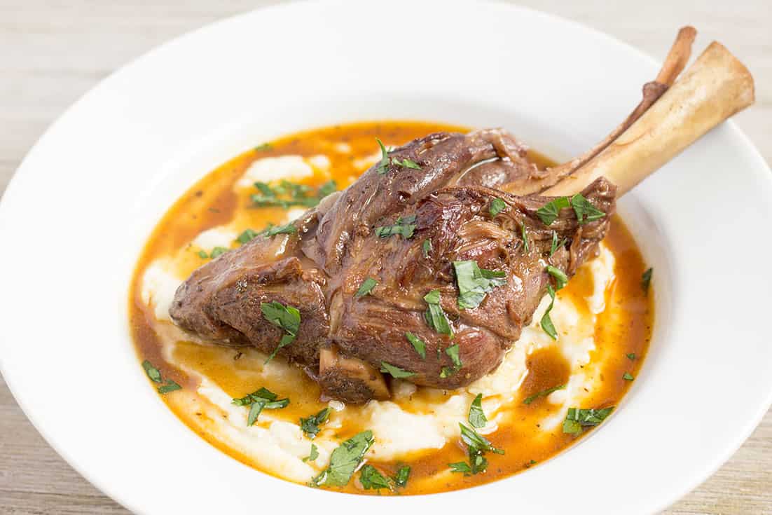 Pressure Cooker Lamb Shanks