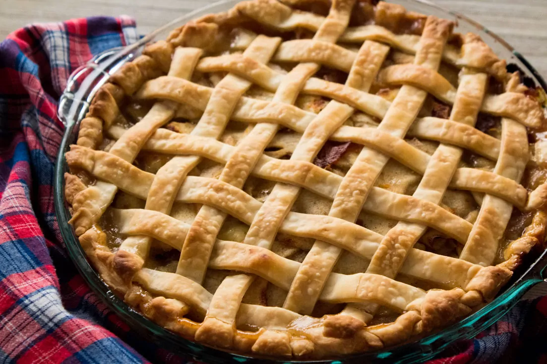 Sweet & Savory Apple Pie | The Foodie Eats