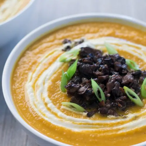 Instant Pot Pumpkin Soup | The Foodie Eats