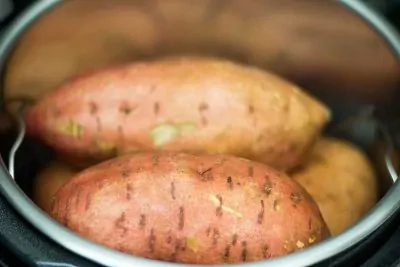 Pressure Cooker Sweet Potatoes | The Foodie Eats
