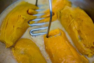Pressure Cooker Sweet Potatoes | The Foodie Eats