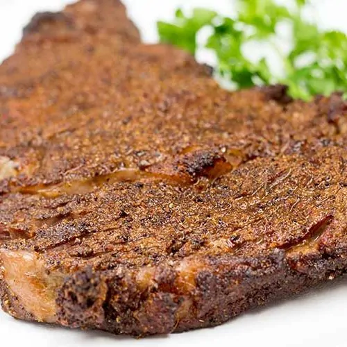 Air Fryer Steak - Coffee & Spice Ribeye | The Foodie Eats