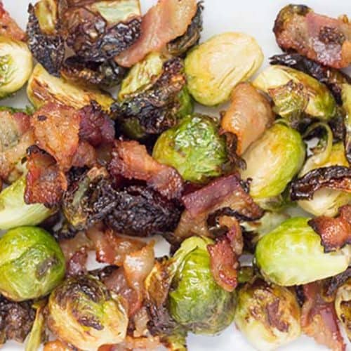 Maple Bacon Brussels Sprouts | The Foodie Eats