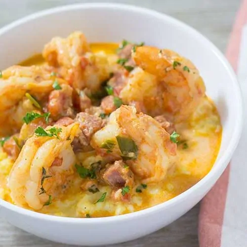 Instant Pot Shrimp and Grits | The Foodie Eats