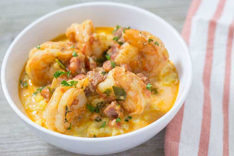 Instant Pot Shrimp and Grits | The Foodie Eats