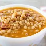 Instant Pot Baked Beans - Quick, Sweet, and Tangy | The Foodie Eats
