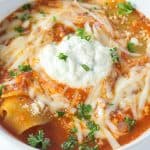 Instant Pot Lasagna Soup | The Foodie Eats