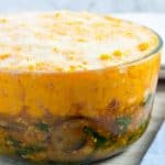 Pressure Cooker Shepherd's Pie with Turkey and Sweet Potatoes | The Foodie Eats