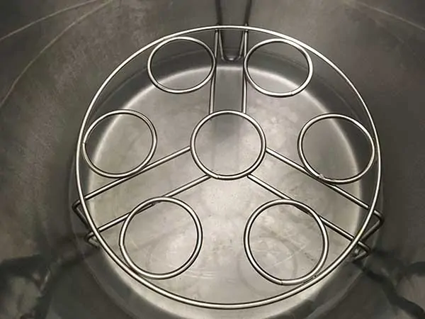 3-inch trivet in Instant Pot with 1 ½ cups of water.