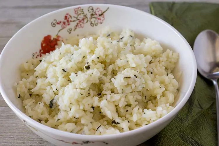 Pressure Cooker Coconut Rice