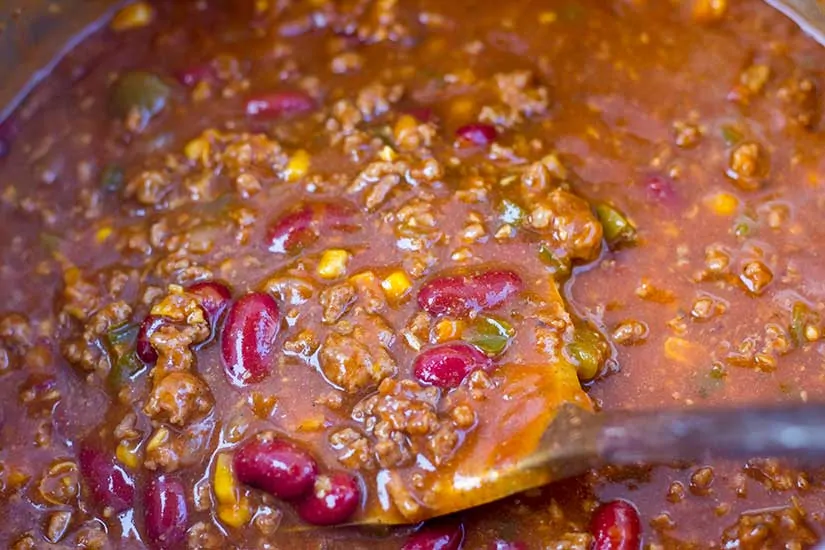 Pressure Cooker Chili - The Foodie Eats