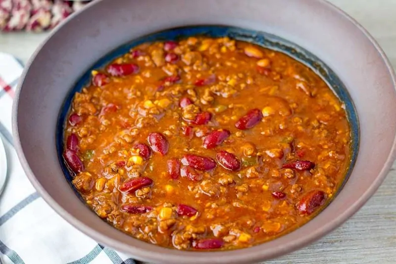 Pressure Cooker Chili In Just 3 Easy Steps The Foodie Eats