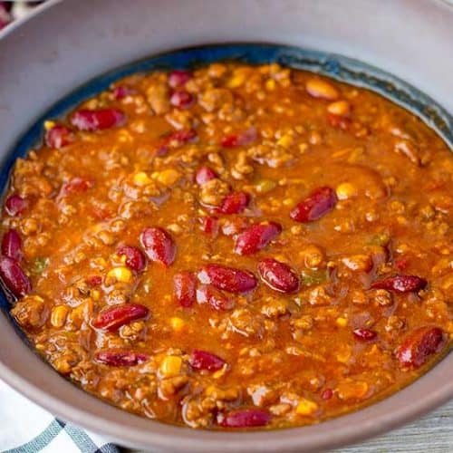 Pressure Cooker Chili - The Foodie Eats