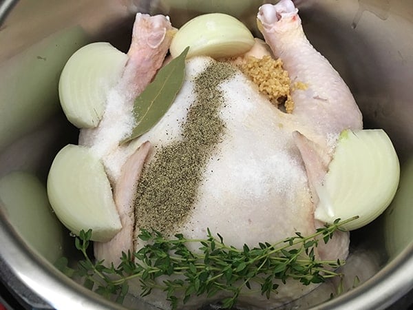 Instant Pot Chicken Noodle Soup | The Foodie Eats