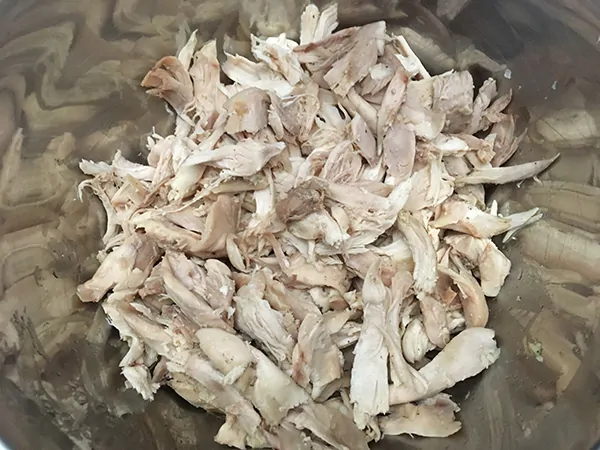 Instant Pot Shredded Chicken | The Foodie Eats