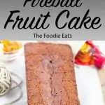 Fruit cake image for Pinterest