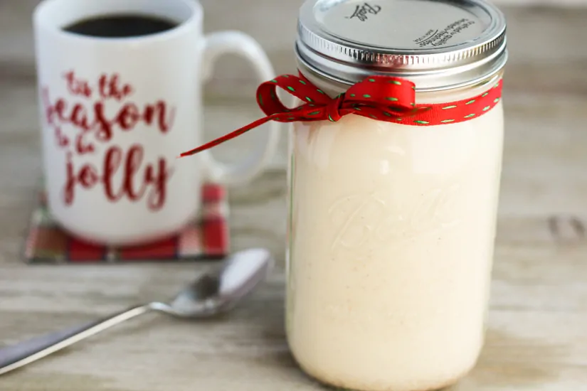 homemade eggnog creamer