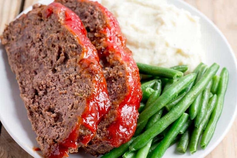 Pressure Cooker Meatloaf with Brown Sugar Glaze The Foodie Eats