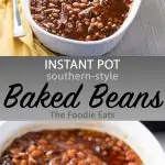 Baked beans image for Pinterest.