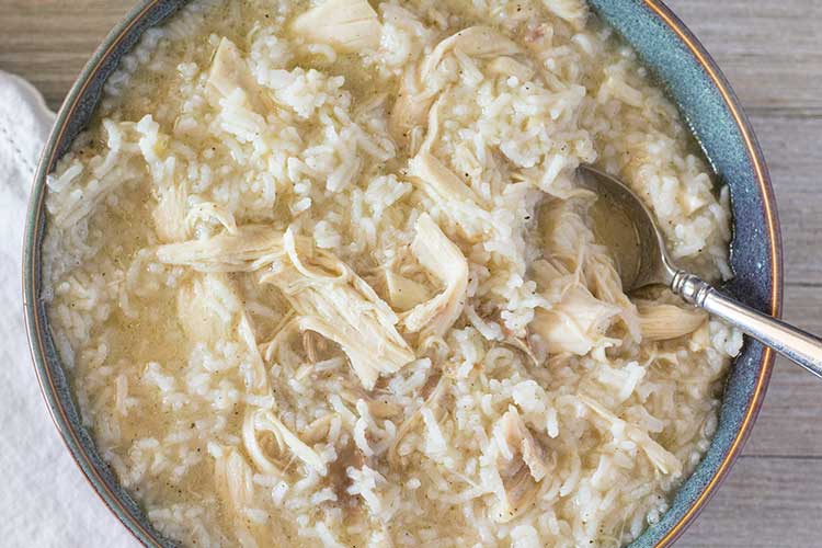 Instant Pot Chicken And Rice Like Grandma B Made The Foodie Eats