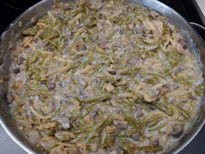 Vegan Green Bean Casserole - And it's Gluten-Free - The Foodie Eats