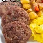 Homemade Italian Sausage Pinterest Image