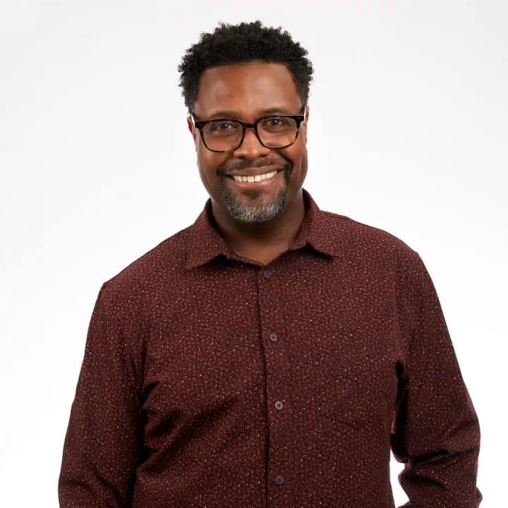 Headshot of Gary White smiling.