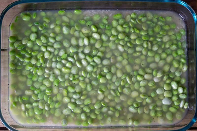 Easy Rice Bake with Baby Lima Beans and Ham The Foodie Eats