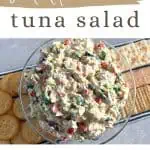 Mediterranean Tuna Salad image for Pinterest