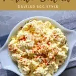 Instant Pot potato salad image for Pinterest.